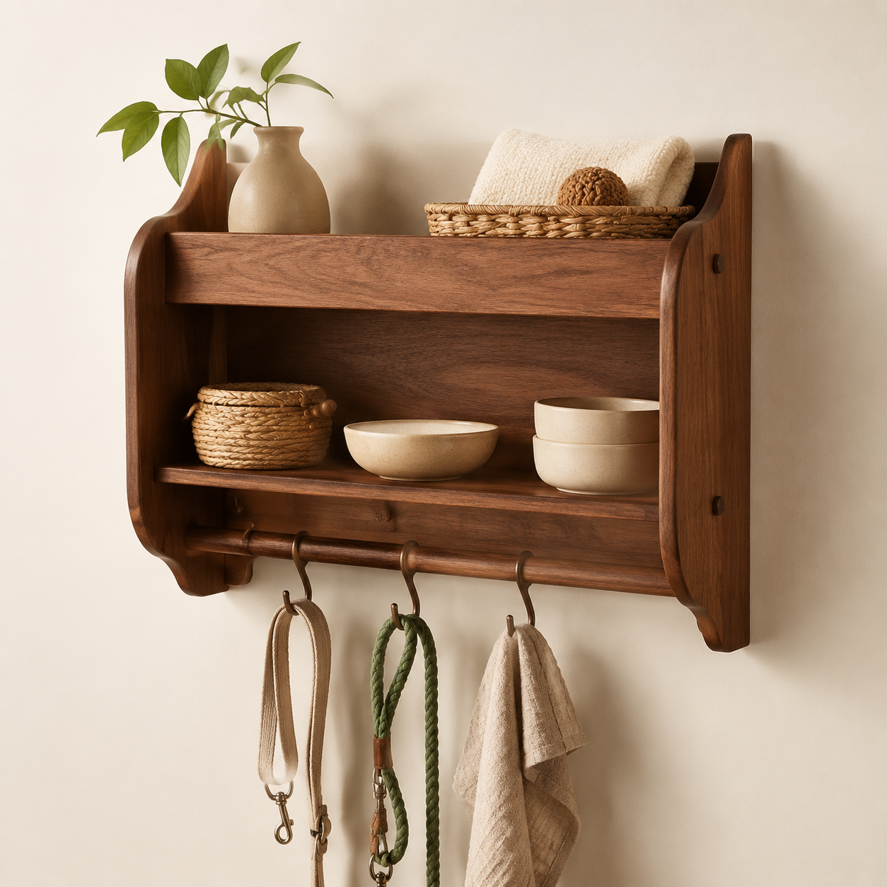 Hortonwood Wall Shelf Organizer
